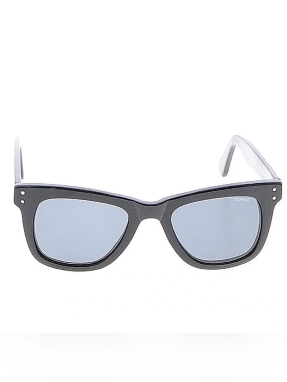 KOMONO Allen Glossy Black Sunglasses NEW wayfarer square